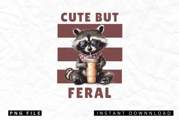 Cute but Feral PNG Sublimation: Unleashing Wildly Creative Designs