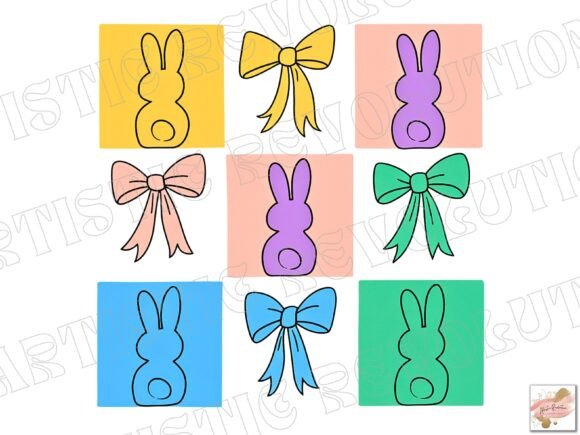 Easter Coquette Png Easter Bunny Png: A Whimsical Asset for Modern Designers