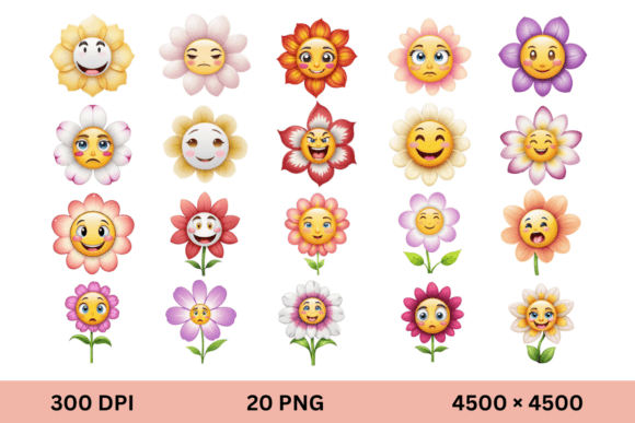Flower Clipart Emoji PNG: Enhance Your Digital Messages