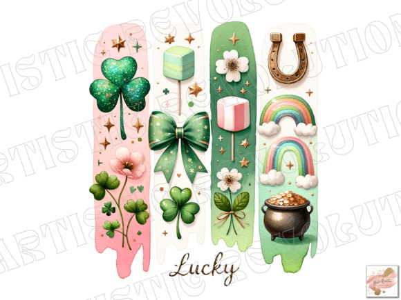 St Patricks Day Brushstroke Lucky Png: A Designer's Guide