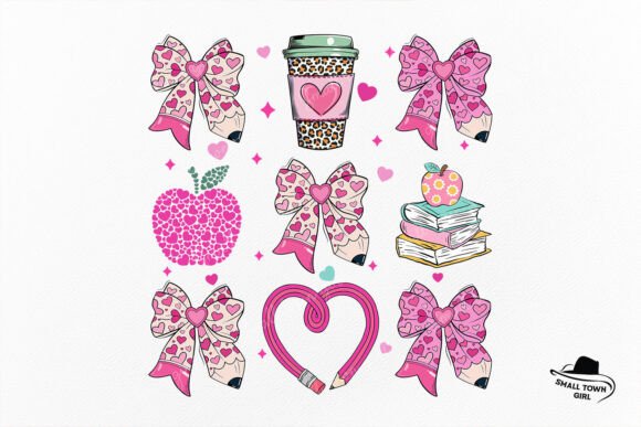 Teacher Valentine Coquette Bow Pencil: A Sweet Nod to Whimsical Branding