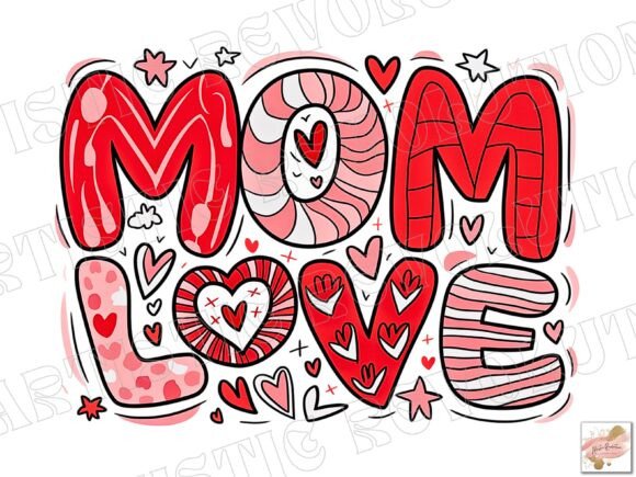 Valentine Mom PNG: Love & Heart Graphics for Creators