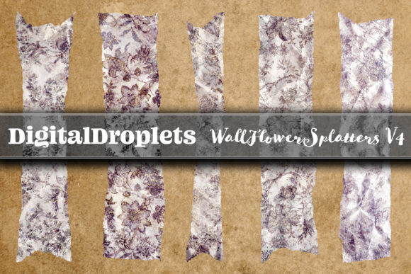 WallFlowerSplatters V4: 180 Washi Tapes for Digital Craft