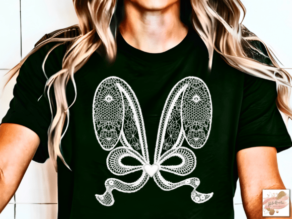 White Lace Bunny Coquette Bow Png: A Designer's Guide to Spring Charm